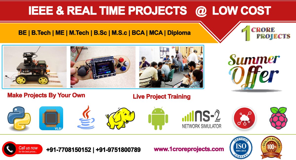 Best IEEE Final Year Project Centers In Nagercoil